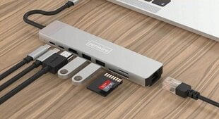 Multifunktsionaalne jaotur 9in1 Zenwire цена и информация | Адаптеры и USB-hub | kaup24.ee