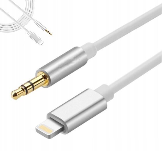 Adapter Lightning AUX 3,5 mm Zenwire'iga цена и информация | USB jagajad, adapterid | kaup24.ee