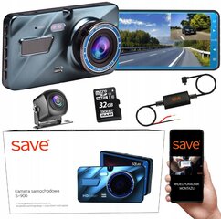 Autovideosalvesti Save S-900 цена и информация | Видеорегистраторы | kaup24.ee