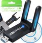 USB Wifi adapter USB 3.0 1300 Mbps hind ja info | USB jagajad, adapterid | kaup24.ee