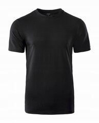 Meeste särk, Hi-Tec, PLAIN T-SHIRT, Must hind ja info | Meeste T-särgid | kaup24.ee