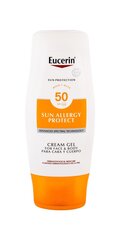 Geeljas päikeseallergiavastane kaitsekreem Eucerin SPF50 150 ml hind ja info | Päikesekreemid | kaup24.ee