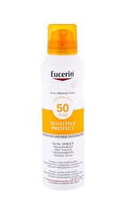 Pihustatav päikesekaitsekreem Eucerin Transparent Dry Touch SPF50 200 ml hind ja info | Päikesekreemid | kaup24.ee