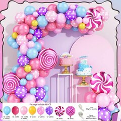 Candy Arch õhupallikomplekt (96 tk) hind ja info | Õhupallid | kaup24.ee