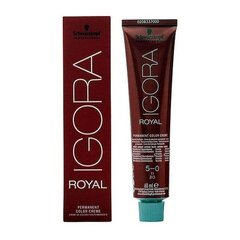Juuksevärv Schwarzkopf Professional Igora Royal 60 ml, 5-0 Light Brown Natural hind ja info | Juuksevärvid | kaup24.ee
