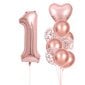 '10-pakendiline Rose Gold sünnipäevanumbrite komplekt: lisage oma peokaunistustele veidi luksust! Halloweeni tänupüha jõulukink Jõulud Halloweeni tänupüha kingitus lihavõttepühade kingitus Eid Al-Adha Mubarak' цена и информация | Õhupallid | kaup24.ee