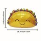 '3tk/komplekt Jumbo Taco Lama Cactus Balloon Mexico FiestaThemed Peotarbed Sisustus Sport Pulma Sünnipäevapidu' цена и информация | Õhupallid | kaup24.ee