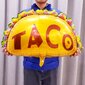 '3tk/komplekt Jumbo Taco Lama Cactus Balloon Mexico FiestaThemed Peotarbed Sisustus Sport Pulma Sünnipäevapidu' цена и информация | Õhupallid | kaup24.ee