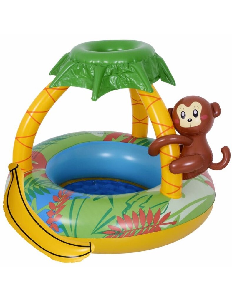 Veemänguväljak lastele Maverick, Mini Jungle Monkey, 102x102x80cm цена и информация | Basseinid | kaup24.ee