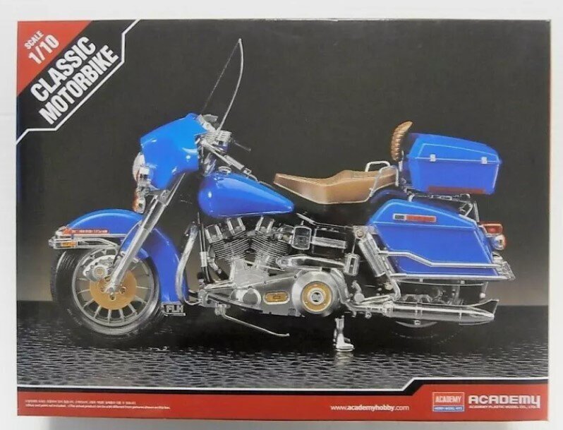 Liimitav mudel Academy Hobby 15501 Harley Davidson Classic 1/10 цена и информация | Liimitavad mudelid | kaup24.ee