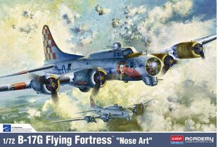 Liimitav mudel Academy Hobby 12414 B-17G NOSE ART 1/72 цена и информация | Склеиваемые модели | kaup24.ee