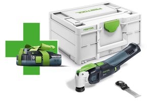 OSC 18 E-Basic-4,0 Juhtmeta ostsillaator VECTURO Festool 576591 hind ja info | Käsitööriistad | kaup24.ee