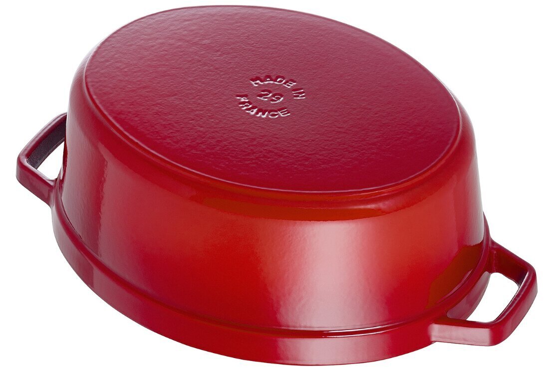 STAUB 40509-876-0 ovaalne malmpott - punane 8 ltr цена и информация | Potid ja kiirkeedupotid | kaup24.ee