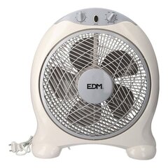 Lauaventilaator EDM Hall Valge 45 W hind ja info | Ventilaatorid | kaup24.ee