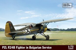 Ibg Пластиковая модель истребителя PZL P24B на вооружении Болгарии 1/72 цена и информация | Коллекционные модели автомобилей | kaup24.ee