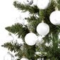 Jõulupuu Baubles White 100 tpcs 300895b цена и информация | Kuuseehted | kaup24.ee