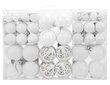 Jõulupuu Baubles White 100 tpcs 300895b цена и информация | Kuuseehted | kaup24.ee