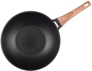 Wok Pann Rosmarino Black Line 20198, 30 cm hind ja info | Pannid | kaup24.ee