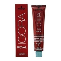 Краска для волос Schwarzkopf Professional Igora Royal 60 мл, оттенок 6-65, темно-русый  / золотой цена и информация | Краска для волос | kaup24.ee