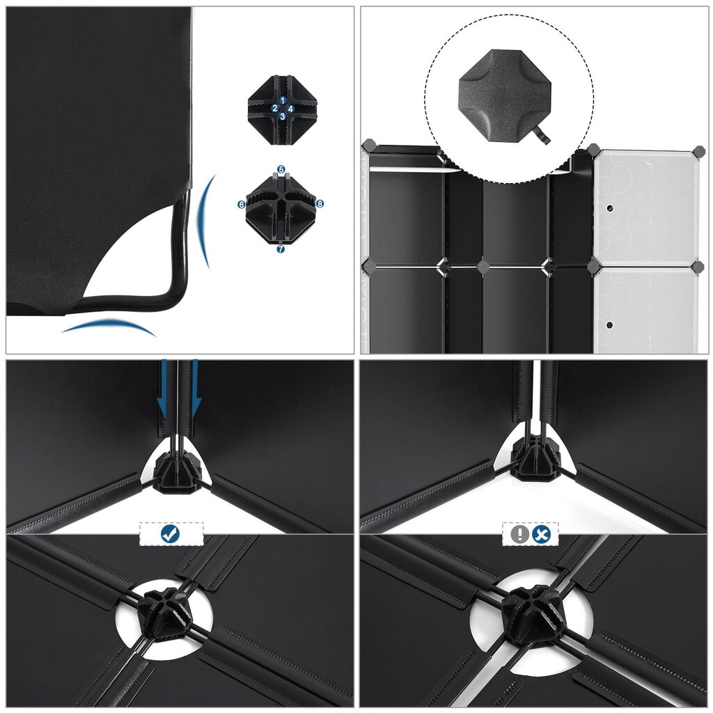 Modulaarne riidekapp hind ja info | Esikukapid | kaup24.ee