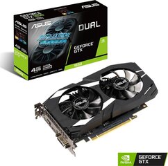 Asus DUAL-GTX1650-4G hind ja info | Videokaardid (GPU) | kaup24.ee