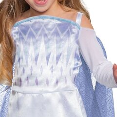 Disguise kostüüm Snow Queen Frozen Elsa Classic, 7-8 aastastele цена и информация | Карнавальные костюмы | kaup24.ee