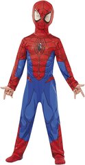 Rubie 640840L Ämblikmees Marvel Spider -Man Classic Lay kostüüm, poiss, L (7 - 8 aastat/128 cm) hind ja info | Karnevali kostüümid | kaup24.ee