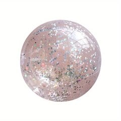 '1 tk Ultra Clear Glitter rannapall, suurem ja ümaram kuju, ohutu ja lekkekindel klapp, saadaval 30 cm x 30 cm ja 40 cm x 40 cm kahes stiilis, rannatarbed, basseinipeo tarvikud' hind ja info | Peokaunistused | kaup24.ee