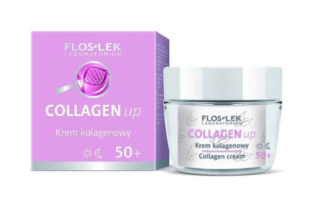 Näokreem küpsele nahale Floslek Collagen Up 50+ 50 ml цена и информация | Näokreemid | kaup24.ee