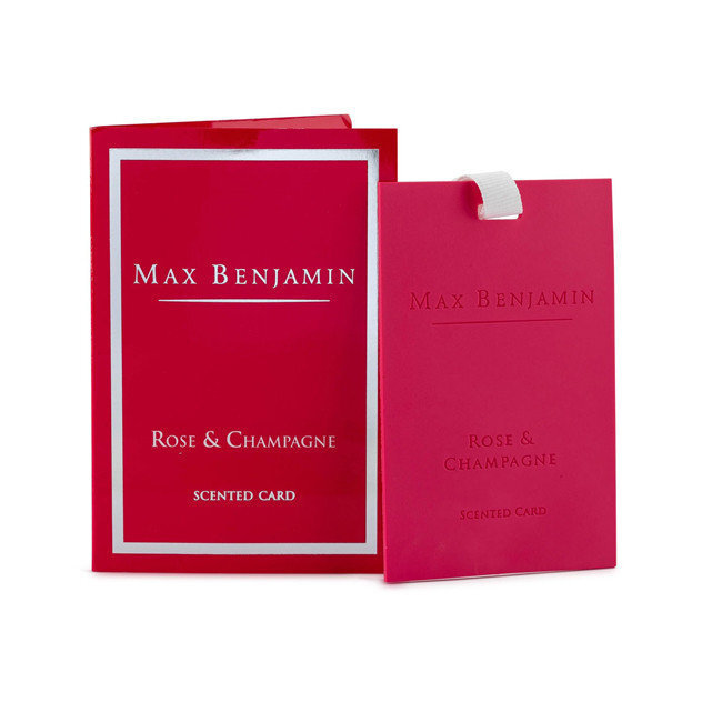 Aromaatne kaart Max Benjamin Rose & Champagne hind ja info | Kodulõhnastajad | kaup24.ee