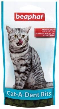 Beaphar Cat-A-Dent Bits kassitoit, 35g цена и информация | Maiustused kassidele | kaup24.ee