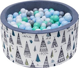 Бассейн с шариками Welox AJ3, серый цена и информация | Игрушки для малышей | kaup24.ee