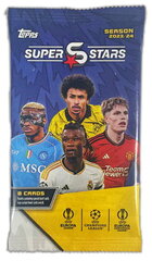 Jalgpallikaardid Topps UEFA Superstars Season 2023/2024 kaardipakk hind ja info | Hobikaardid | kaup24.ee