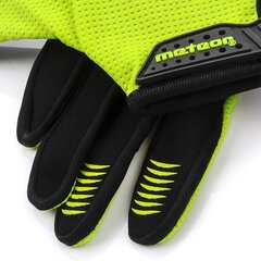 Перчатки велосипедиста Meteor FX20, черный/желтый цена и информация | Велосипедные перчатки | kaup24.ee