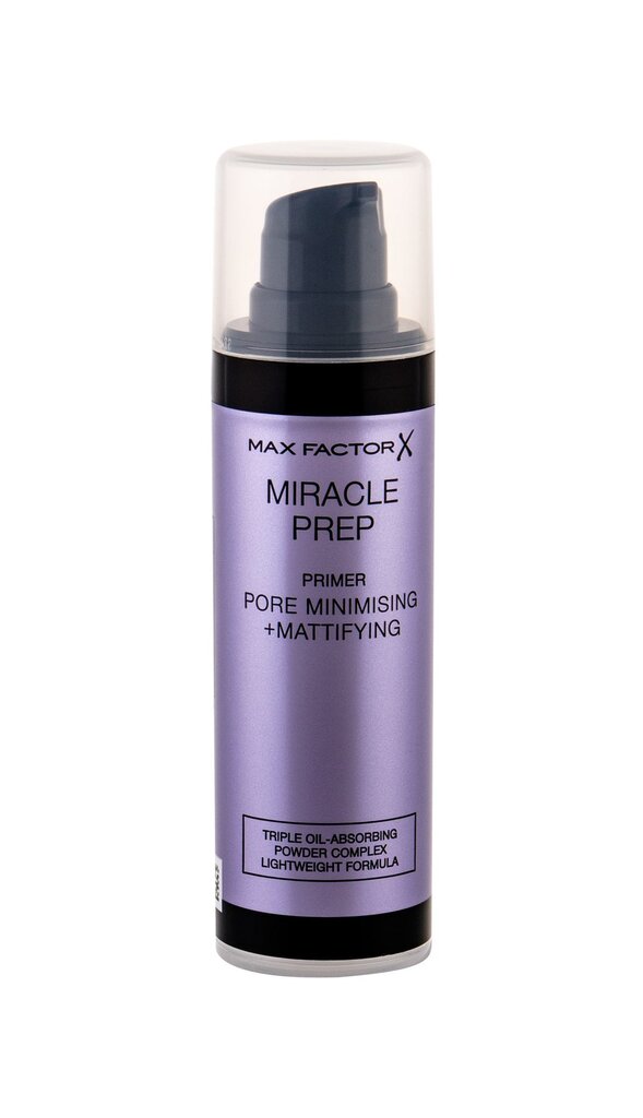 Meigialuskreem Max Factor Miracle Prep Pore Minimizing + Mattifying 30 ml hind ja info | Jumestuskreemid, puudrid | kaup24.ee