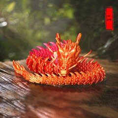 '3D-printimise draakoni ornamendi käsitöö Draakoni aasta kingituse lingi saab aktiveerida Loov käsitsi valmistatud draakoni ornament' hind ja info | Peokaunistused | kaup24.ee