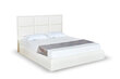 Voodi koos voodipesukastiga Quadro, 160x200 cm, valge hind ja info | Voodid | kaup24.ee