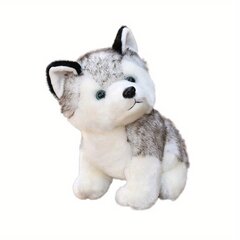 'Realistlikud husky-koera täidisega mänguasjad Palus loomad Mänguasjad Pehmed Kawaii Wolfi lemmikloomanukk lihavõttepühade kingitus' hind ja info | Peokaunistused | kaup24.ee