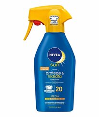 Солнцезащитный спрей-лосьон Nivea SPF20 300 мл цена и информация | Кремы от загара | kaup24.ee