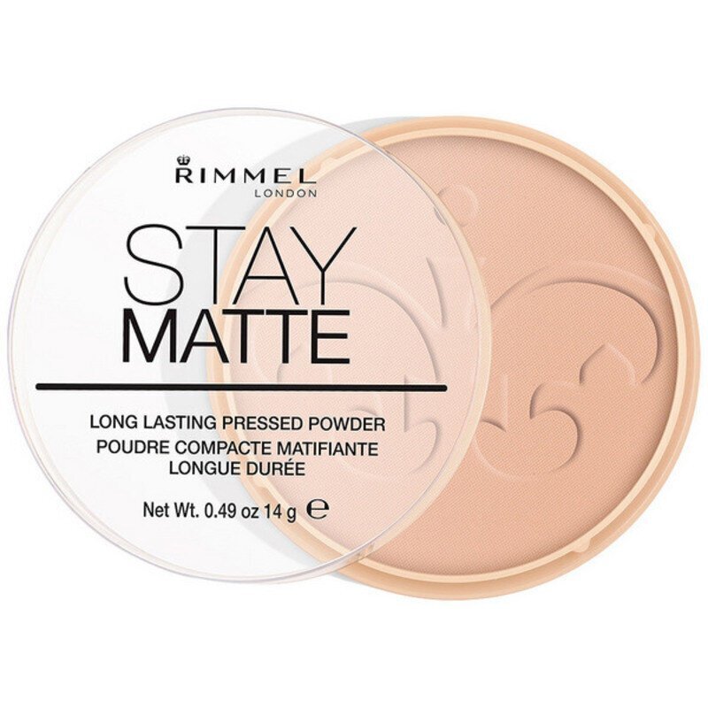 Kompaktpuuder Rimmel Stay Matte 008 Cashmere 14 g hind ja info | Jumestuskreemid, puudrid | kaup24.ee