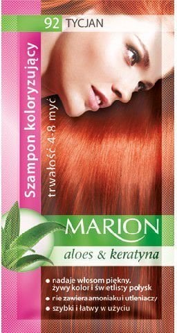 Juukseid tooniv šampoon Marion 92 40 ml hind ja info | Juuksevärvid | kaup24.ee