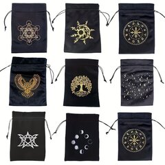 '1 tk Paks Velvet Tarot Oracle kaardi nöör hoiukott Ennustamismäng Energiakivi ja muud väikesed esemed Hoiukott Kingikott Käekott Lihavõttepühade kingitus' hind ja info | Peokaunistused | kaup24.ee