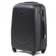Средний чемодан Wings Goose, черный цена и информация | Чемоданы, дорожные сумки | kaup24.ee