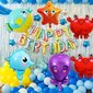 '5 tk/komplekt Marine Life Balloon Starfish Crab Hippocampus Happy Birthday Party Dekoratsiooniõhupallid' цена и информация | Peokaunistused | kaup24.ee