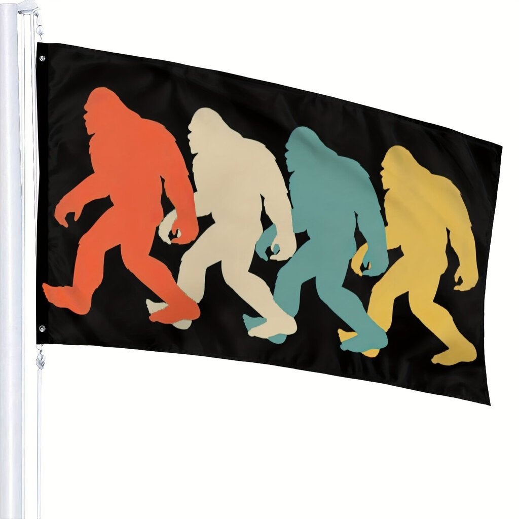 'Vine Sasquatch Aia lipp Välislipp Bänner Breeze Flag Kodu Maja Lipud 90*150cm' цена и информация | Peokaunistused | kaup24.ee