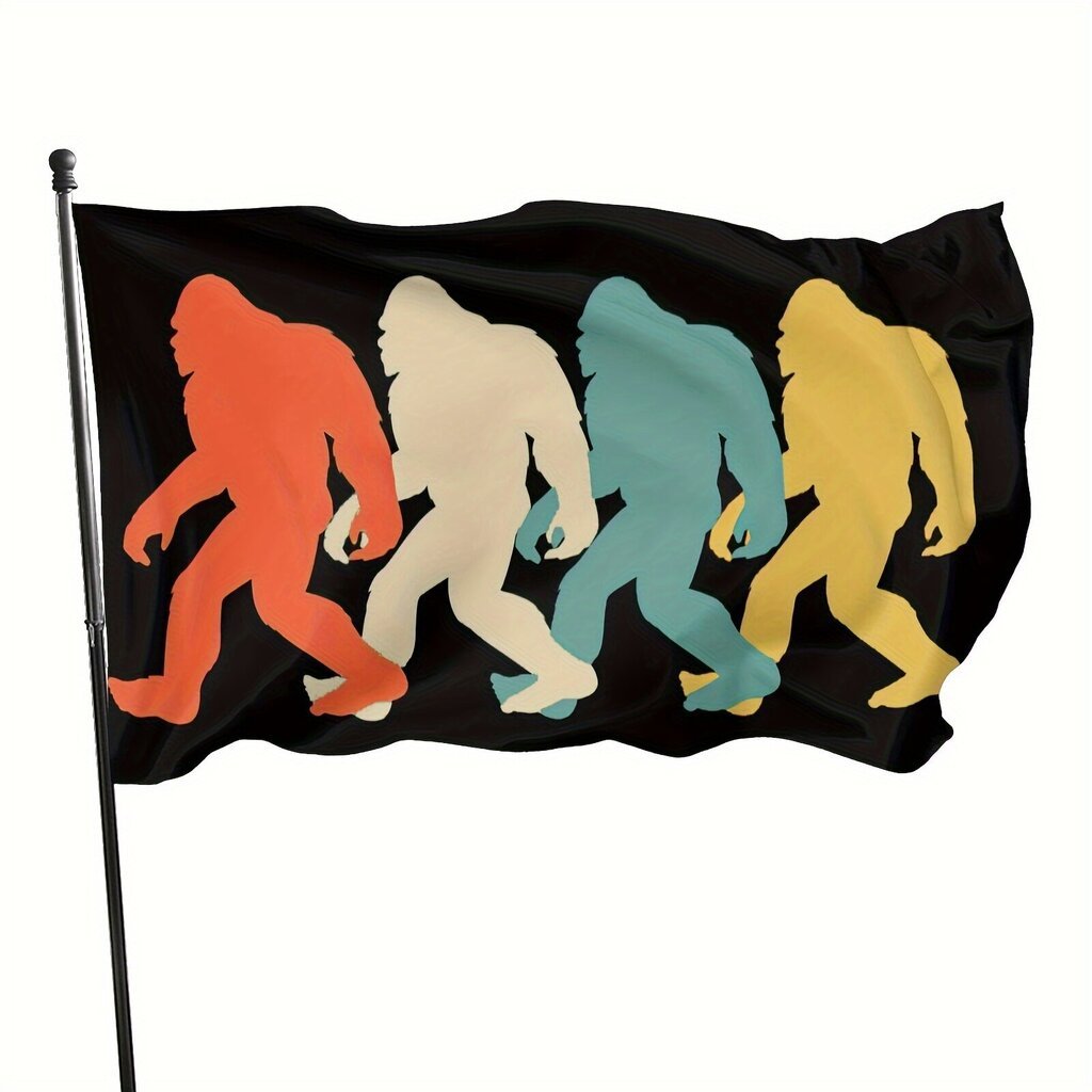 'Vine Sasquatch Aia lipp Välislipp Bänner Breeze Flag Kodu Maja Lipud 90*150cm' цена и информация | Peokaunistused | kaup24.ee