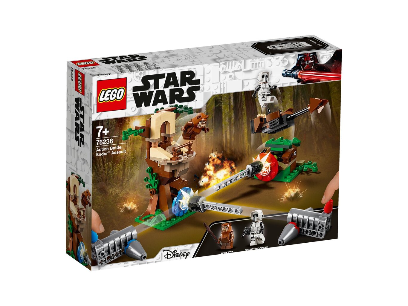 75238 LEGO® Star Wars Action Battle Endori rünnak hind ja info | Klotsid ja konstruktorid | kaup24.ee