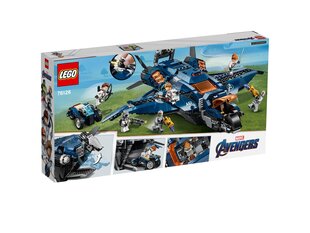 76126 LEGO® Marvel Avengers Movie 4 Модернизированный квинджет Мстителей Quinjet цена и информация | Конструкторы и кубики | kaup24.ee