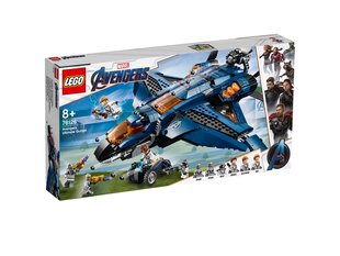 76126 LEGO® Super Heroes Avengersi võimas reaktiivlennuk Quinjet hind ja info | Klotsid ja konstruktorid | kaup24.ee