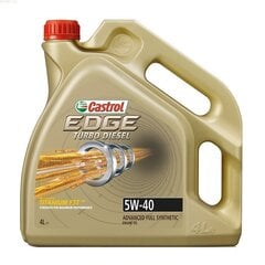 Mootoriõli Castrol Edge Titanium FST Turbo Diesel 5W-40, 4L цена и информация | Моторные масла | kaup24.ee